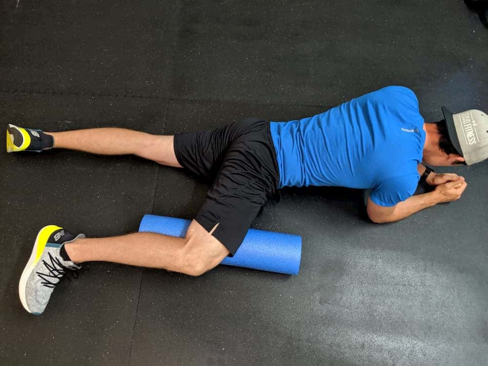 Foam roller best sale on hip flexor